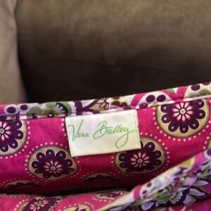 - Vera Bradley Pink and Purple Patterned Bag